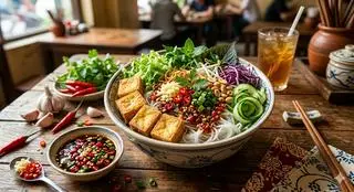 Hình ảnh Bún đậu 