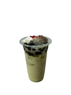 Hình ảnh Trà sữa thái xanh 650ML