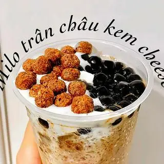Hình ảnh Milo Trân Châu Đường Đen Kem Cheese