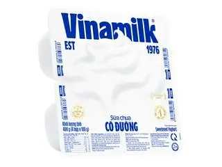 Hình ảnh Lốc Sữa Chua Vinamilk Có Đường