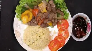 Hình ảnh Cơm chiên bò lúc lắc