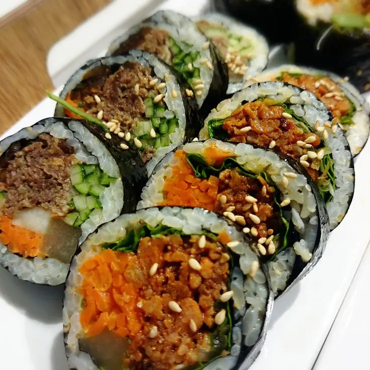 Hình ảnh Kimbap heo