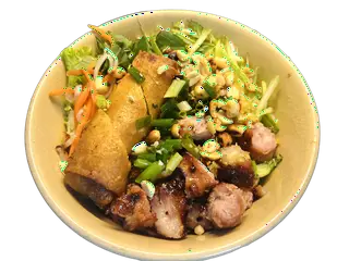 Hình ảnh Bún thịt nướng - chả giò
