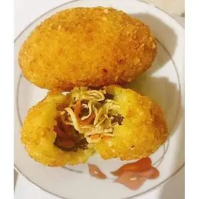 Hình ảnh 2 xôi chiên gà nấm