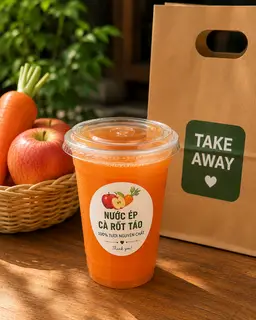Hình ảnh Nước Ép Táo Carot