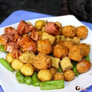 Hình ảnh combo _ viên chiên thâp cẩm  +pepsi