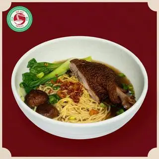 Hình ảnh Mì đùi vịt tiềm đùi tỏi