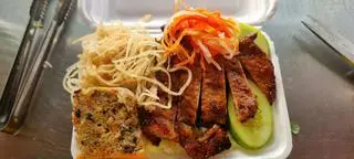 Hình ảnh Cơm sườn bì chả