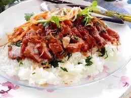 Hình ảnh Xôi thịt xá xíu