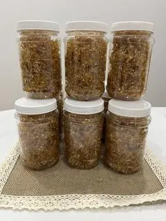 Hình ảnh (1 hũ) Mứt gừng mè sợi dẻo
