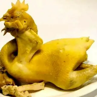 Hình ảnh Gà Luộc Nữa Con