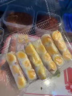 Hình ảnh Bánh tráng cuốn lòng đào