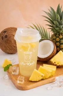 Hình ảnh Nước dừa mix Dứa tươi
