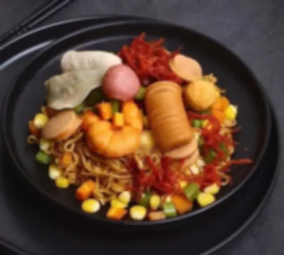 Hình ảnh Mì trộn indomie đặc biệt