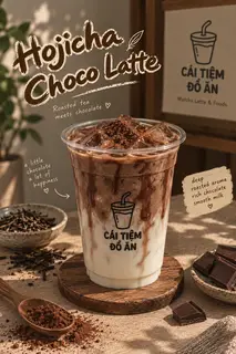 Hình ảnh Hojicha Choco Latte