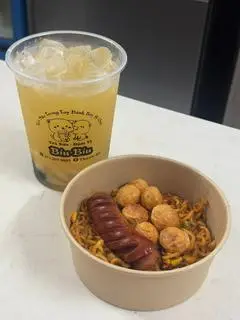 Hình ảnh trà mãng cầu lớn- mì trộn siukay cá-xx