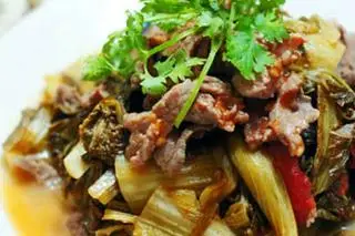 Hình ảnh Cơm trắng dưa bò