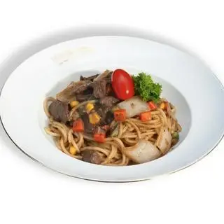 Hình ảnh Beef steak spaghetti
