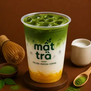 Hình ảnh Matcha latte xoài - Nhật