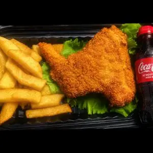 Hình ảnh Combo cánh gà+ khoai tây chiên+ coca