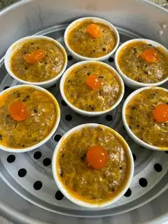 Hình ảnh Mắm chưng chén kèm rau