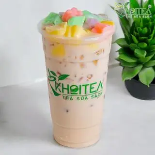 Hình ảnh Trà Sữa Pudding - Size L