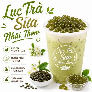 Hình ảnh Lục Trà Sữa Nhài