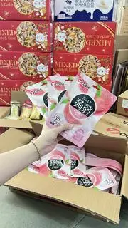 Hình ảnh [DEAL SALE] Cả set 5 bịch 30 cục vị Đào date T8/2026