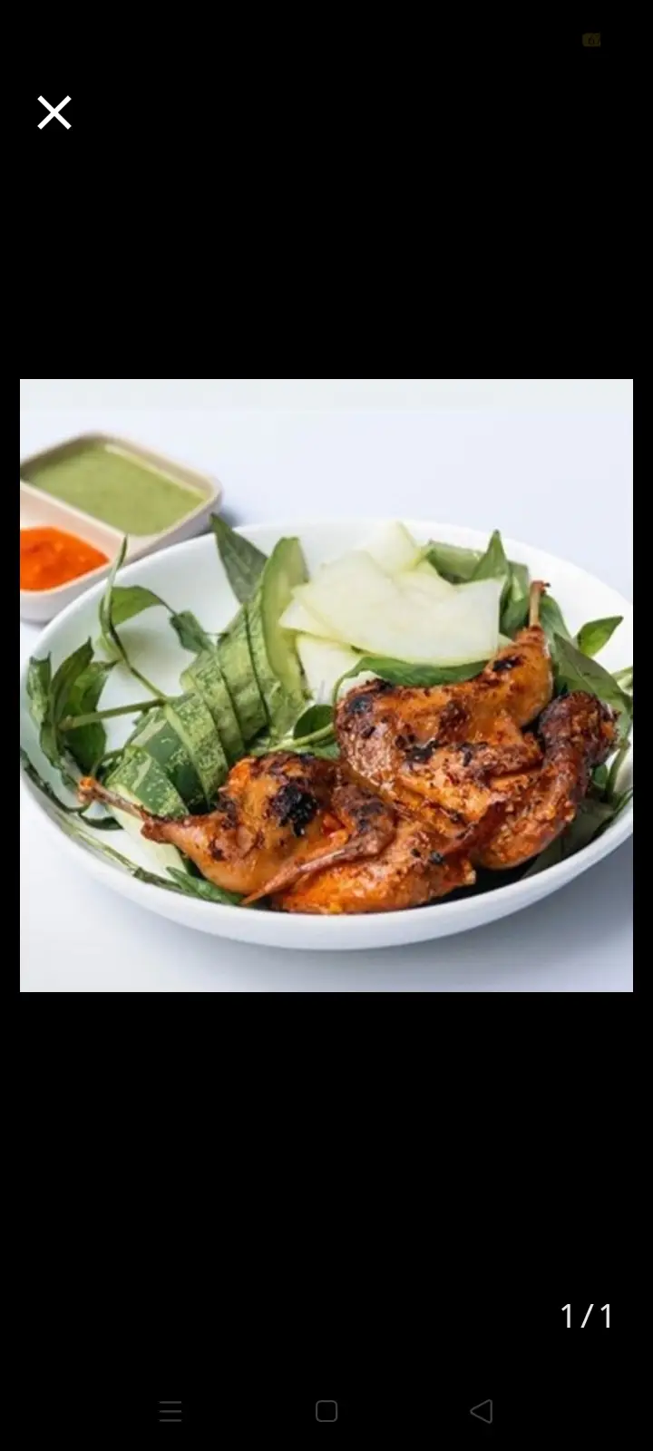 Hình ảnh Chim cút nướng - 1 con