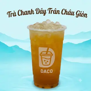 Hình ảnh Trà chanh dây trân châu giòn 