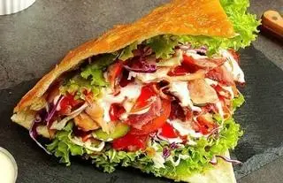 Hình ảnh Bánh mỳ doner kebab