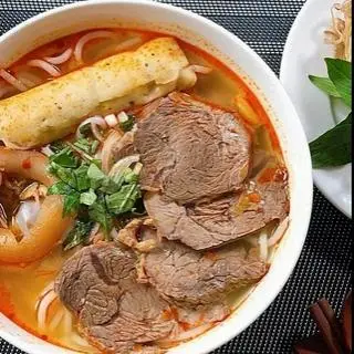 Hình ảnh bún bò giò+thịt