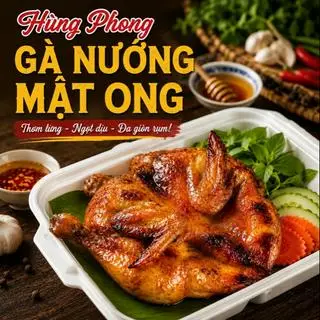 Hình ảnh Gà nướng mật ong 