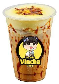Hình ảnh Trà sữa kem trứng nướng