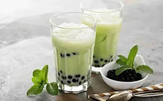 Hình ảnh Trà sữa bạc hà