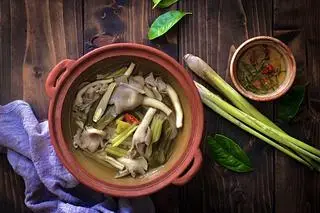 Hình ảnh Nấm hấp niêu
