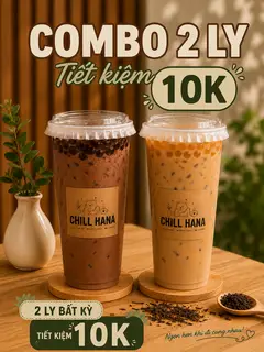 Hình ảnh Combo Trà sữa đậm vị & Trà sữa socola