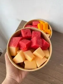 Hình ảnh Trái cây mix Dưa hấu , Dưa lưới