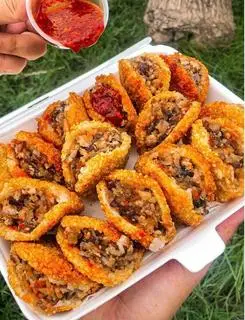 Hình ảnh Combo 3 Cái Xôi Chiên Nhân Thịt + Chà Bông 