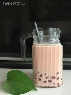 Hình ảnh Trà sữa dâu tây