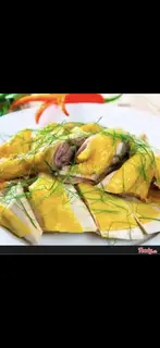 Hình ảnh  gà luộc1/2 con - 1 xôi hành phi - 1 coca