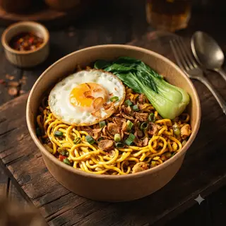 Hình ảnh Mì Trộn Trứng