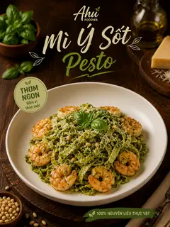 Hình ảnh Mỳ Ý sốt pesto