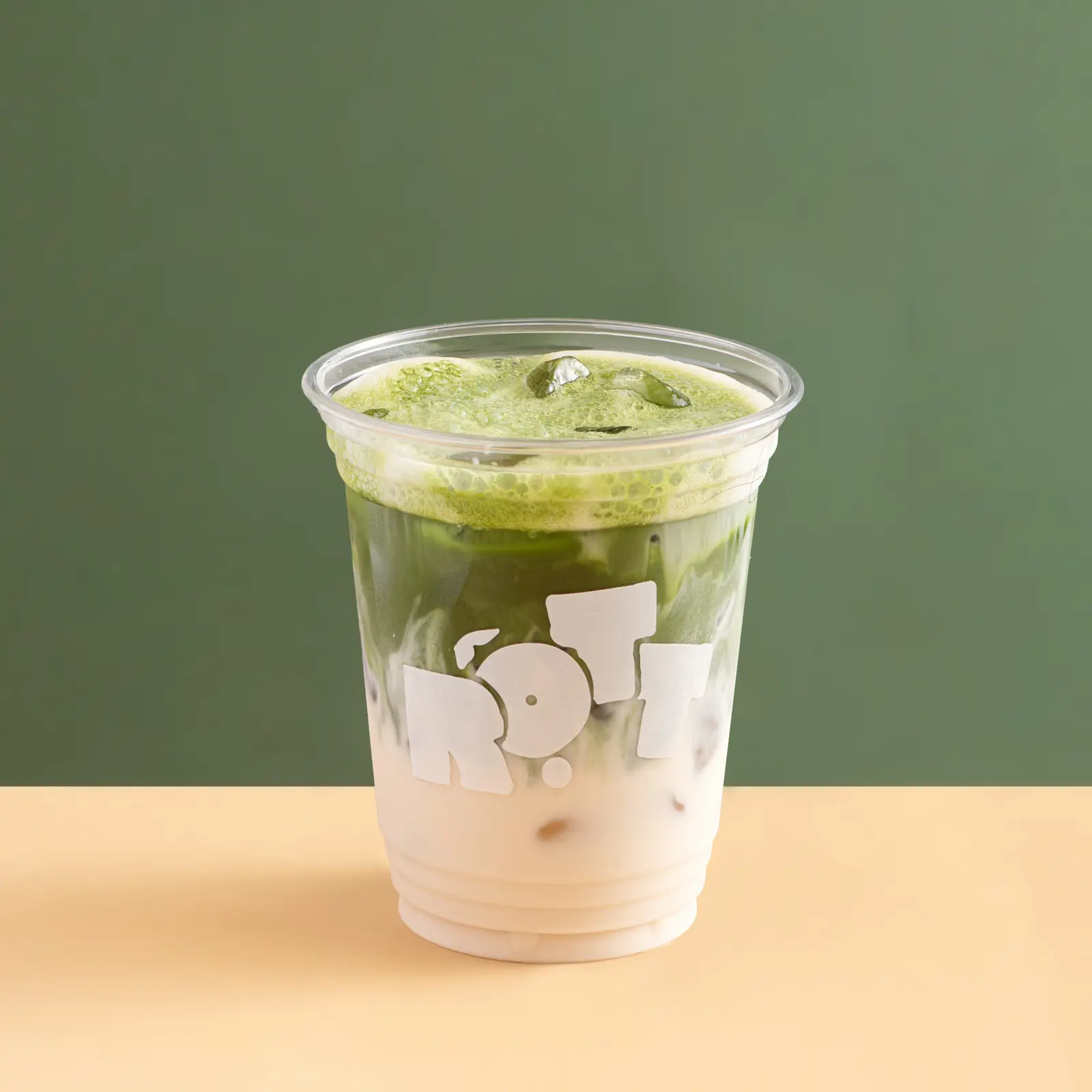 Hình ảnh Matcha latte sữa yến mạch