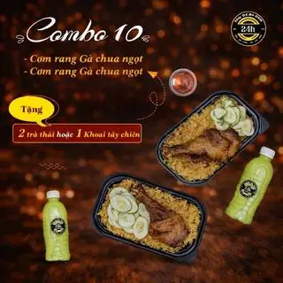 Hình ảnh Combo 10 - 2 cơm rang đùi gà chua ngọt