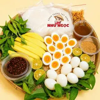 Hình ảnh Bánh Tráng Chấm Sốt Tắc Hành Phi