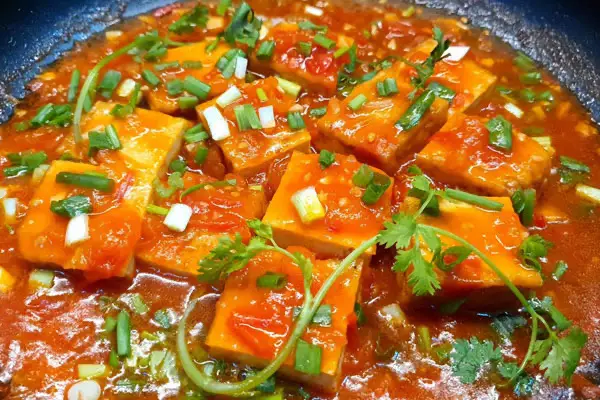Hình ảnh Cơm đậu sốt cà chua