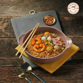 Hình ảnh Mì Indomie thập cẩm ú nu