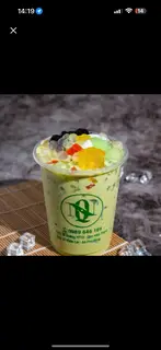 Hình ảnh Trà sữa thái xanh
