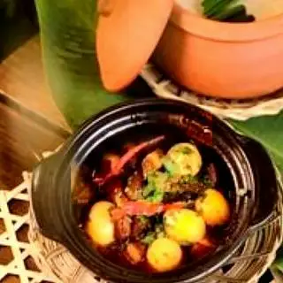 Hình ảnh Ba rọi rim trứng cút